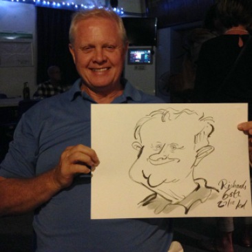 Ted Key Live Caricature Portrait 53